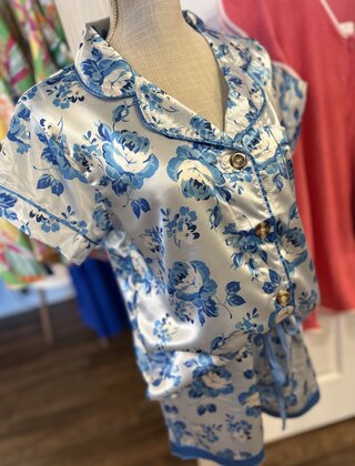 Simply Southern Floral Pajama Set