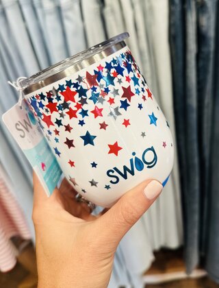 Swig Star Spangled Wine Cup