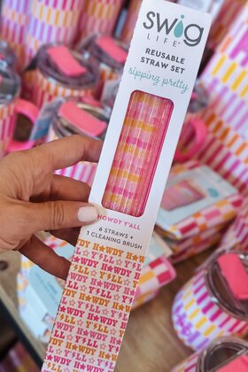Swig Howdy Y’all Reusable Straws