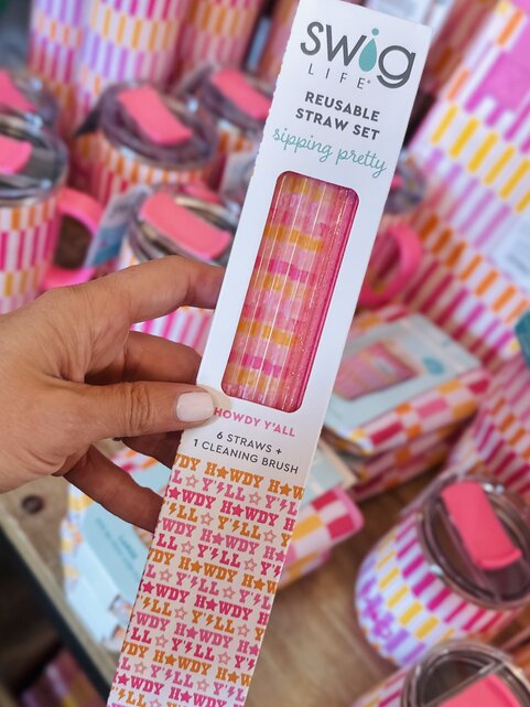 Swig Howdy Y’all Reusable Straws