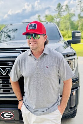 Peach State Pride - Bulldog Polo