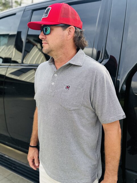 Peach State Pride - Bulldog Polo