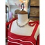 The Uptown Peach Gold & Silver Linked Necklace