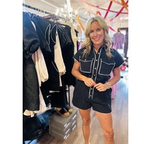 Becca Black Romper