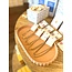 The Uptown Peach Gold Layered Anklet