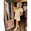 The Uptown Peach Garden Party Dress