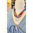 The Uptown Peach Knotted Scarf Necklace