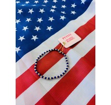 Cobalt Blue Beaded Blondes Bracelet