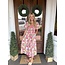 The Uptown Peach Fabulous in Floral Maxi
