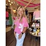 The Uptown Peach The Flower Blouse in Pink