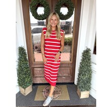Sadie Striped Knit Dress