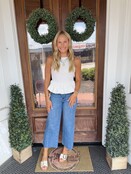 Olivas Wide Leg Jeans