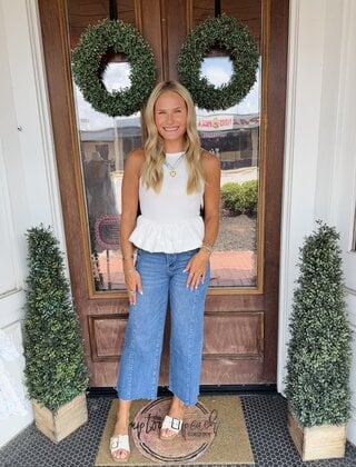 Olivas Wide Leg Jeans