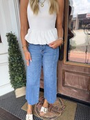 Olivas Wide Leg Jeans