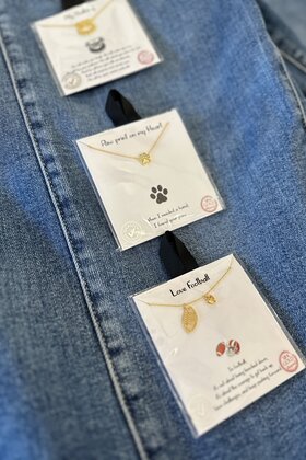 Football Quote Necklace