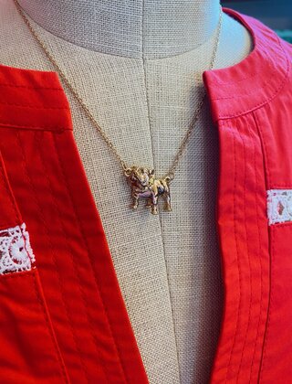 Bulldog Necklace