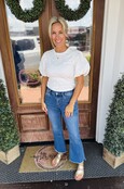 Alison Mid-Rise Flare Jeans