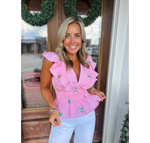 The Flower Bouquet Top