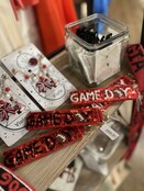 Game Day Sequin Keychain