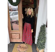 Holly Jolly Plaid Skirt