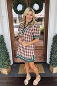 Falling for Plaid Dress