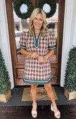 Falling for Plaid Dress