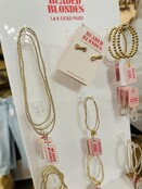 Beaded Blondes 3MM Gold Necklace