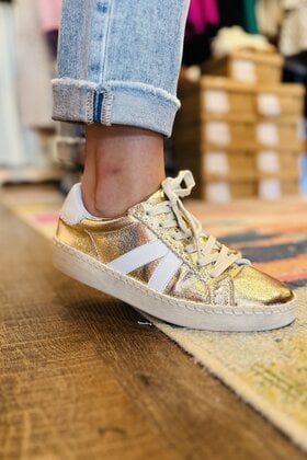 Tiffany Sneaker in Gold