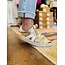 The Uptown Peach Tiffany Sneaker in Gold
