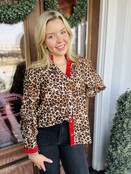 Lindsey Leopard Top