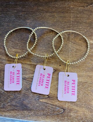 Beaded Blondes Bar Bracelet  Extended