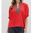 The Uptown Peach Home for Christmas Top