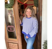 The Comfy Blue Stripe Top
