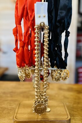 Bulldog Coin Necklace