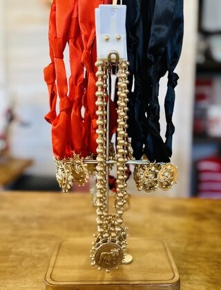 Bulldog Coin Necklace