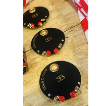 Football Stud Earrings Set