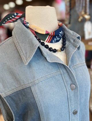 Western Scarf Necklace