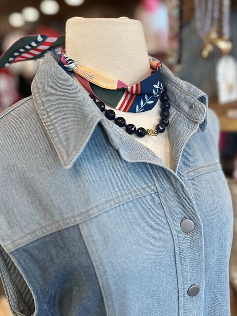 Western Scarf Necklace
