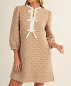 The Quilted Bow Dress
