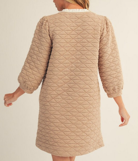 The Quilted Bow Dress