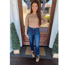 Carly High Rise Crop Jeans