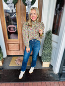 The Fall Florals Top
