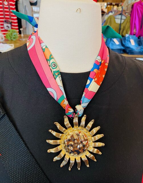 Sunburst Pendant Necklace Sunburst Pendant Necklace