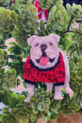 Bulldog Brooch