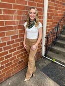 Coffee Date Flare Jeans