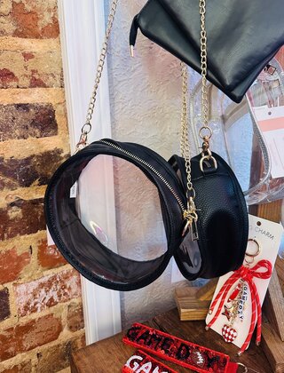 Round Clear Crossbody