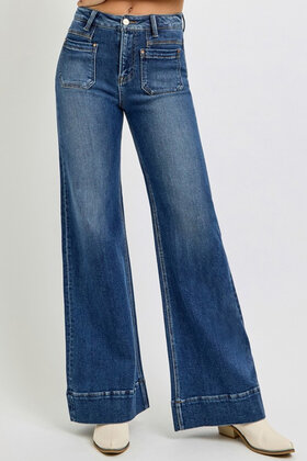 Isabella High Rise Flare Jeans