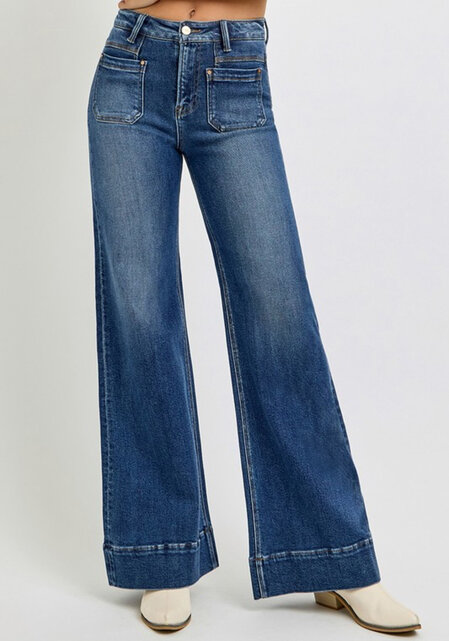 Isabella High Rise Flare Jeans