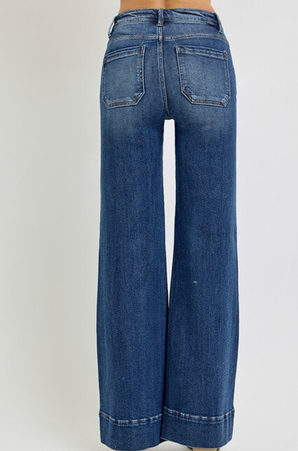 Isabella High Rise Flare Jeans