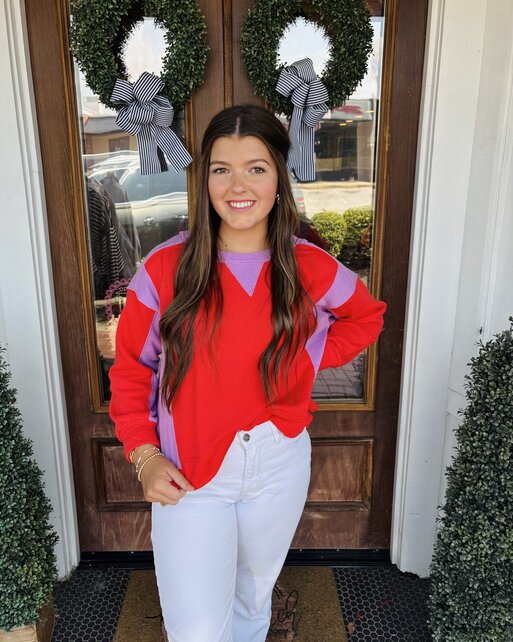 The Color Block Sweatshirt